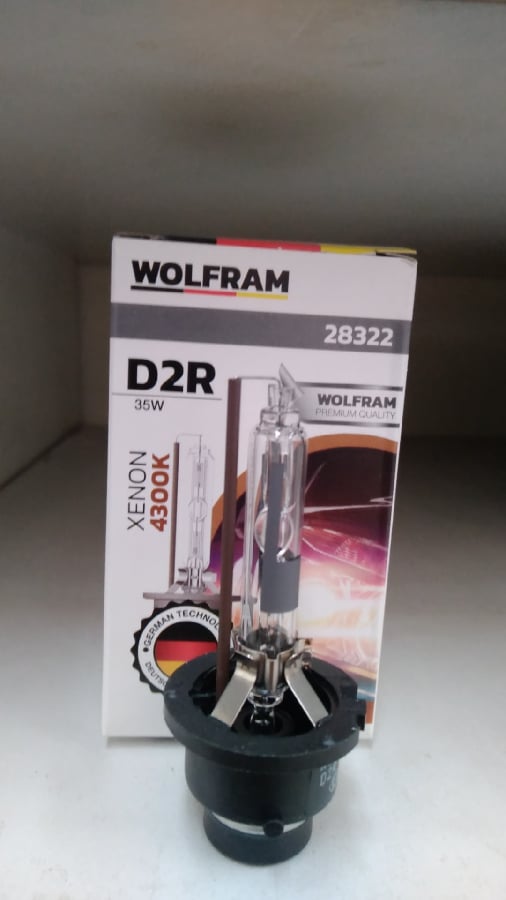 Ampul 12V D2R 35W P32d3 Xenarc 4300K Kahverengi Cubuk