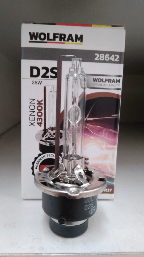 AMPUL 12V D2S 35W P32d2 XENON 4300K UltraVIolet MAVI CAM