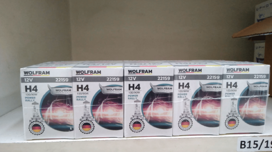 AMPUL 12V H4 100/90W P45t STANDART ISIK TABLALI   P45t