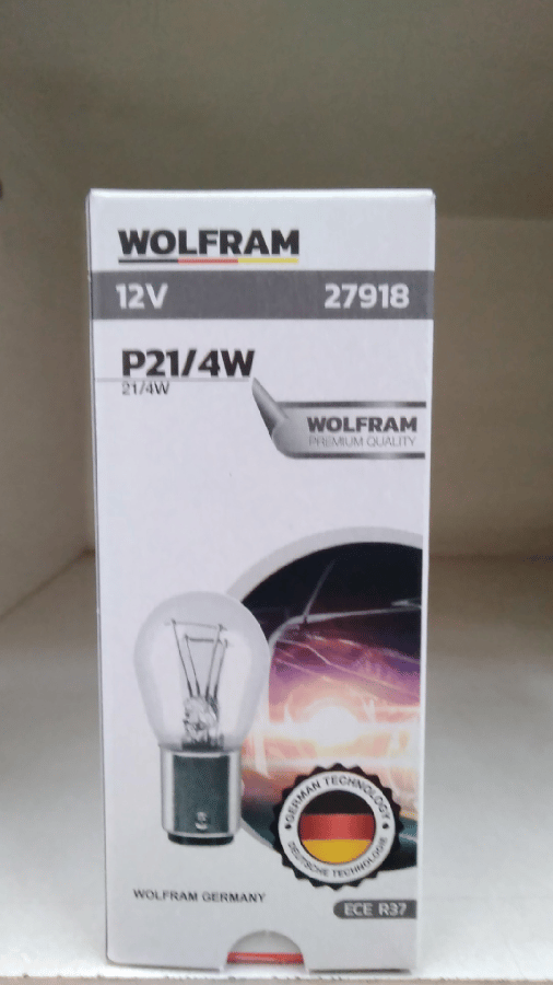 AMPUL 12V P21/4W 21/4W BAZ15d 1016 AMPUL YAKIN TIRNAK