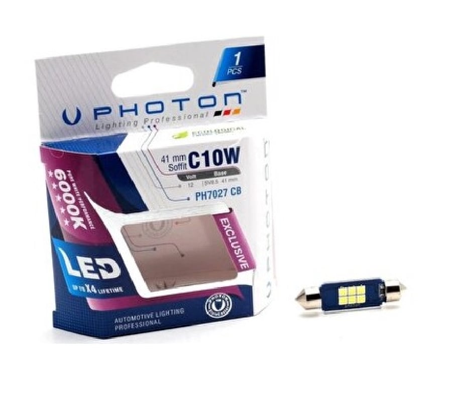 AMPUL C10W 12V EXCLUSIVE CB 41mm SOFIT LED ADET