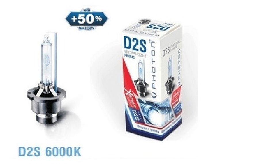 AMPUL D2S 6000K +%50 FAZLA ISIK ADET BEYAZ CUBUK