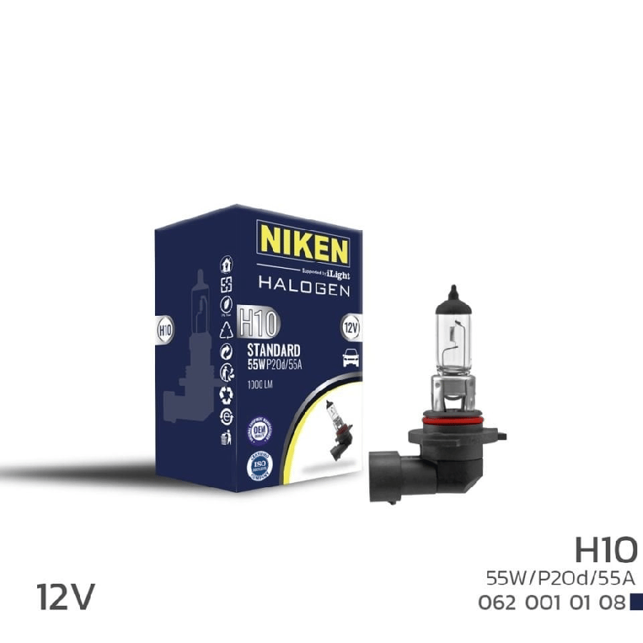 AMPUL H10 55W HALOJEN AMPUL P20d/55A (12V)
