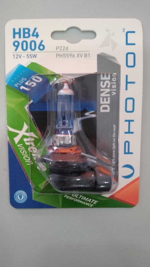 AMPUL HB4 9006 12V 55W XTREME VISION +%150 FAZLA ISIK (TEKLI BLISTER)