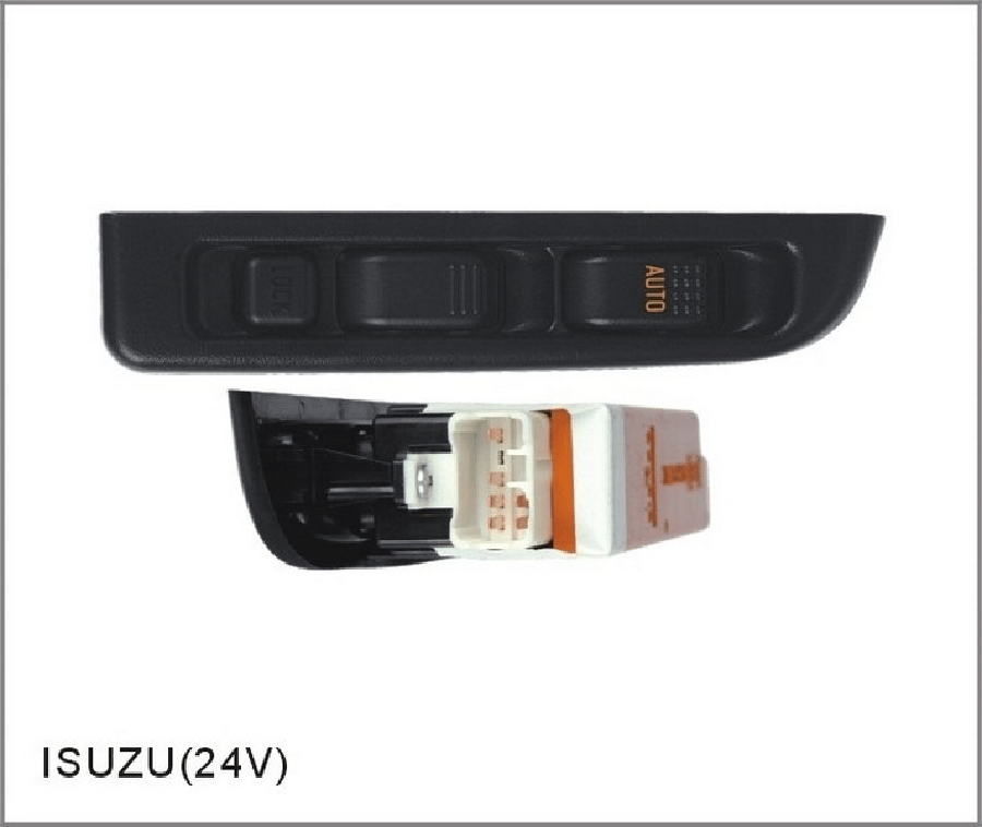 ANAHTAR ISUZU SAMPIYON SOL IKI CAM SIYAH 24V