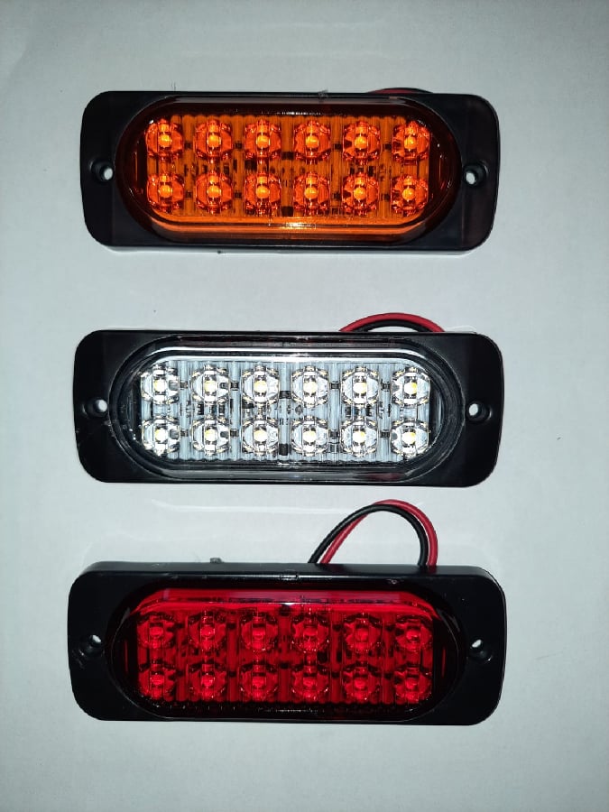 CAKAR LAMBA 12 LED CIFT SIRA MERCEKLI BEYAZ