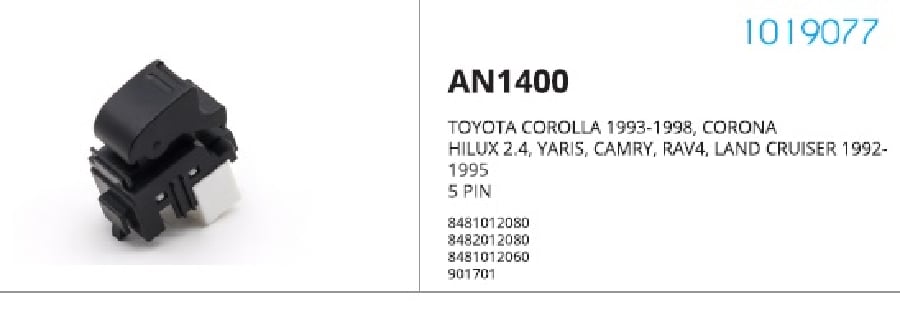 CAM ANAHTARI COROLLA CAMRY  HILUX AN871