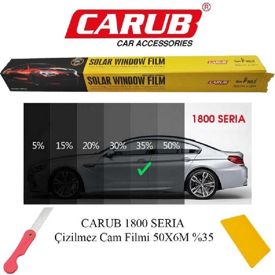 Cam Filmi Cizilmez Tam Siyah DB50cmX6mt BR1204101 Kgn 0309002