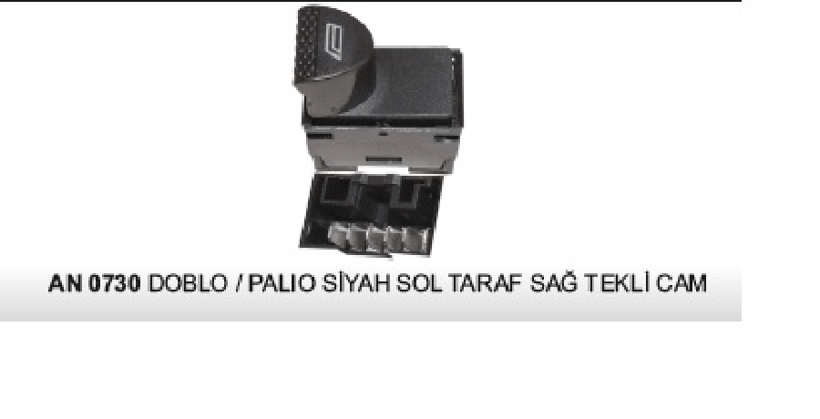 CAM KAL ANAHTARI SOL CIFTLININ SAG TEKI > ALBEA DOBLO PALIO AN208 SIYAH