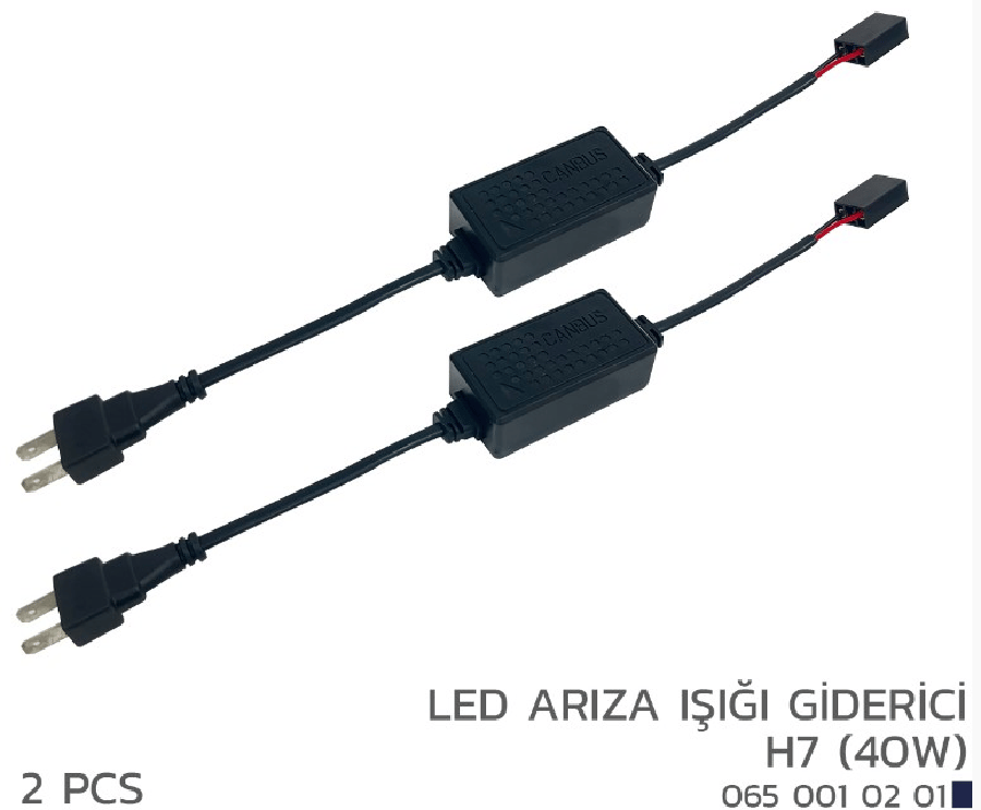 CANBUS ARIZA LAMBA SONDURUCU (2 ADET) H7 (40W)