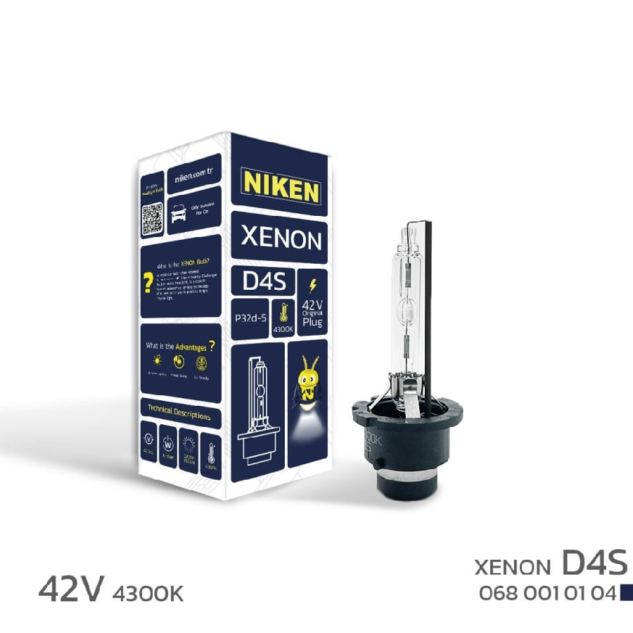 D4S XENON FAR AMPULU 42V 35W P32d5 4300K