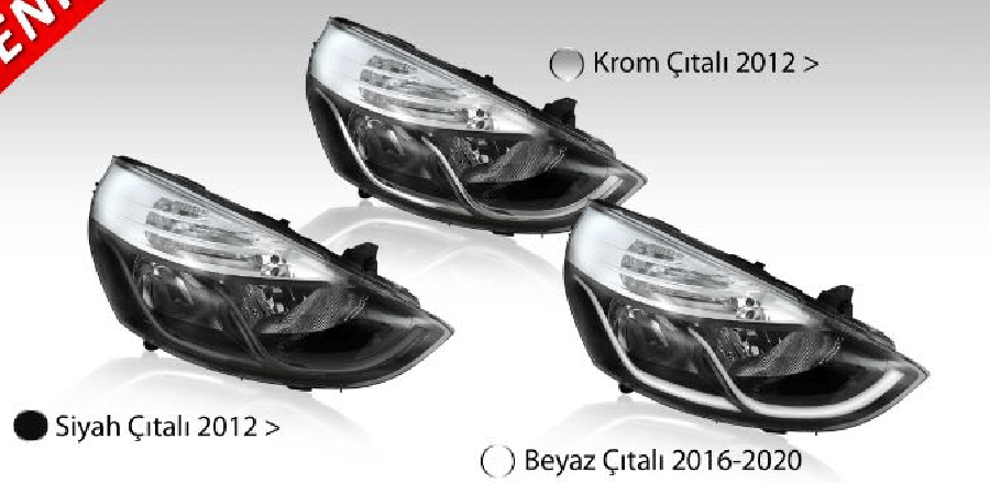 FAR SAG MOTORLU KROM CITALI > RENAULT CLIO IV HATCHBACKGRANDTOUR >2012