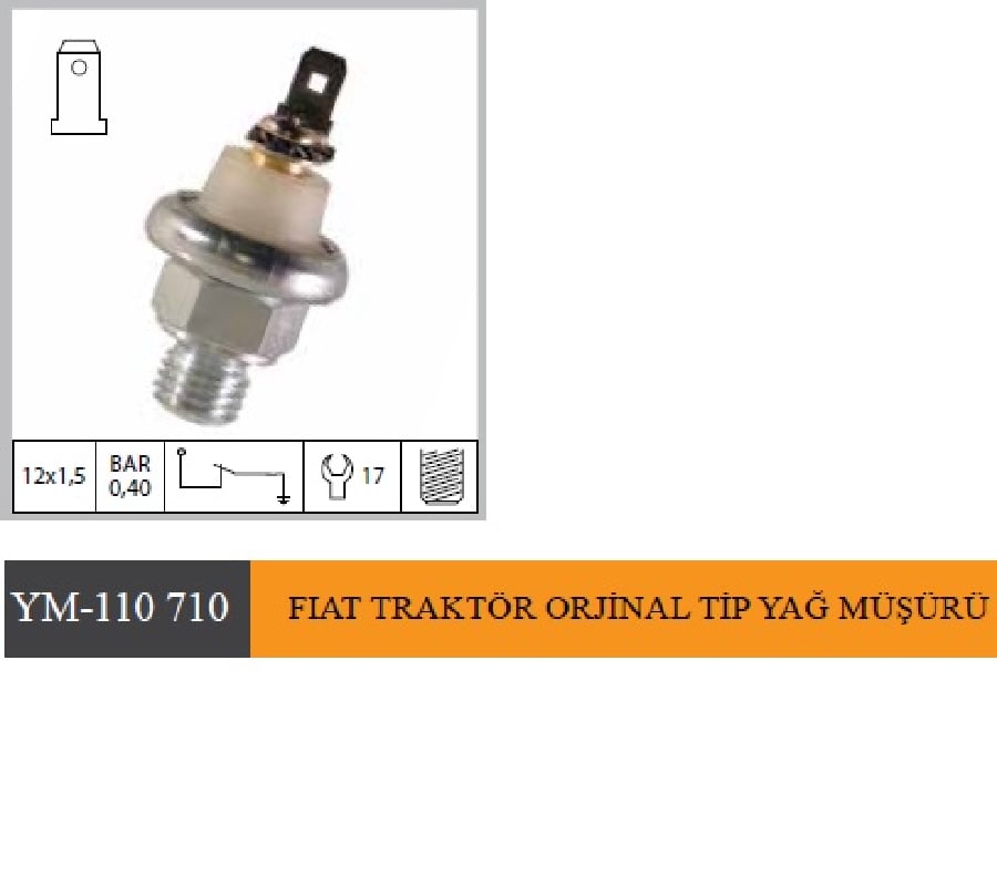 FIAT TRAKTOR YENI MODEL YAG MUSURU ORJINAL TIPFIAT 50NC YM YM110666YM110709