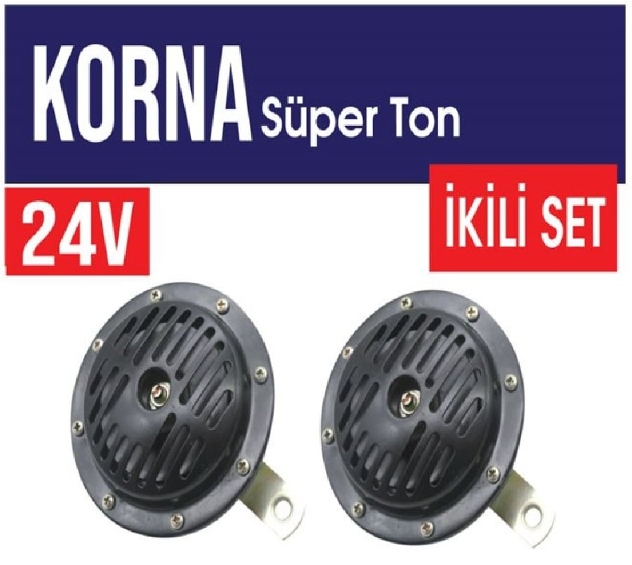 KORNA SUPERTON SET 24V SIYAH (130MM)