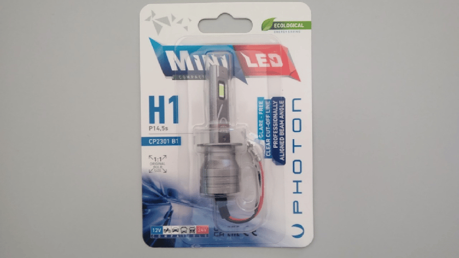 Led Far Ampulu (ADET) Mini H1 1224V Compact Led (TEKLI BLISTER)