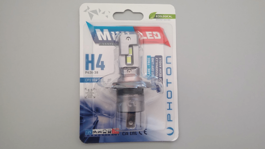 Led Far Ampulu (ADET) Mini H4 1224V Compact Led (TEKLI BLISTER)