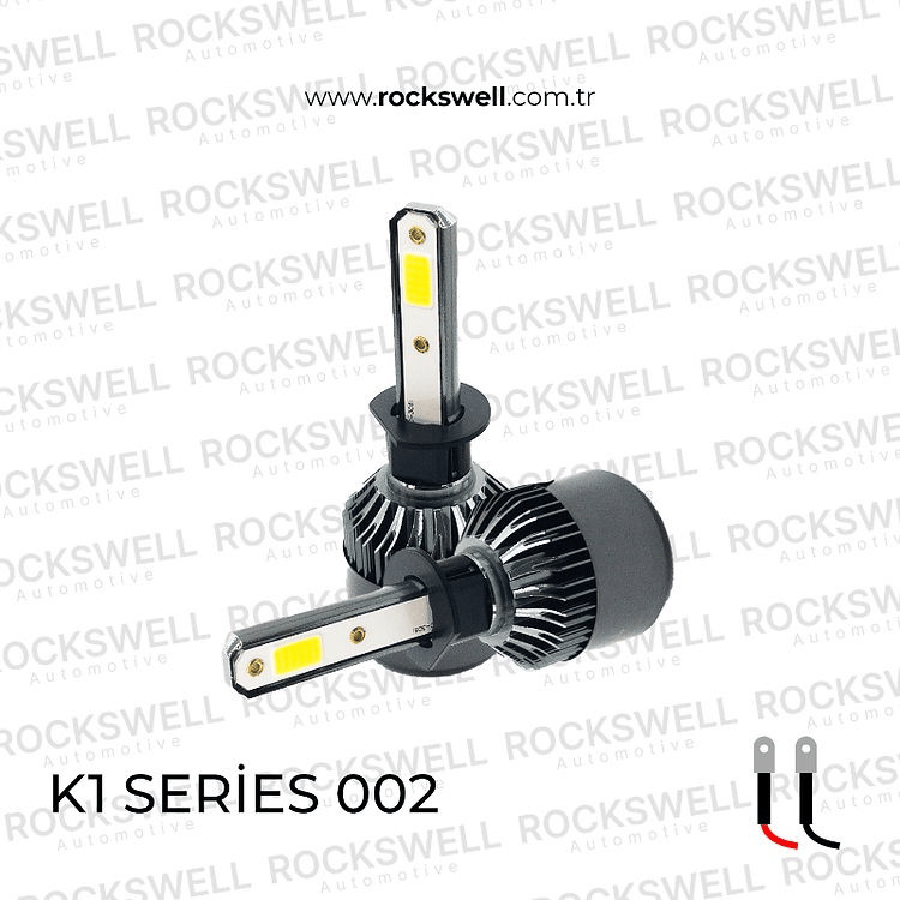 LED FAR AMPULU H3 8000 LUMEN  6000 KELVIN K1 SERISI