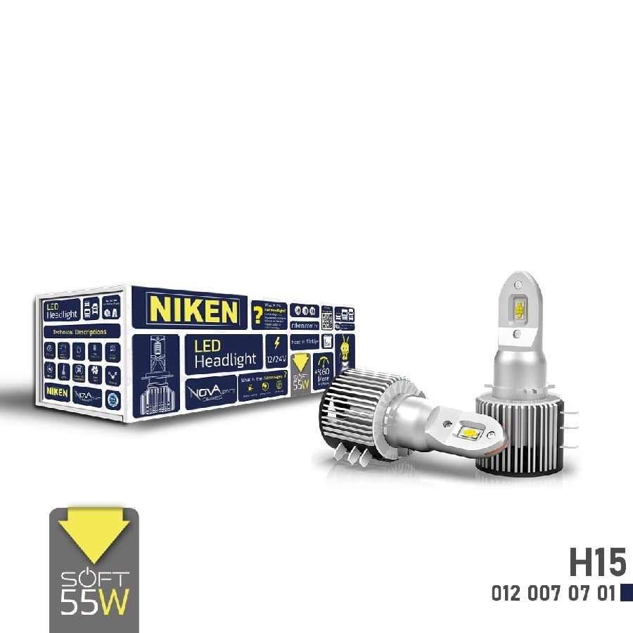 Led Far Ampulu Nova Soft (TK)  Xenon Tip 12V H15