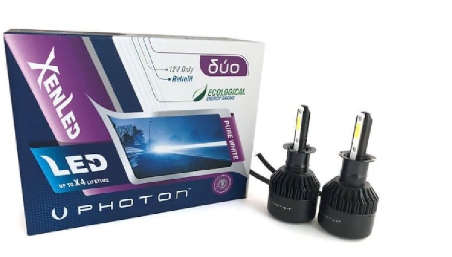 Led Far Ampulu (TK) Duo H3 12V&24V Led Headlight Set