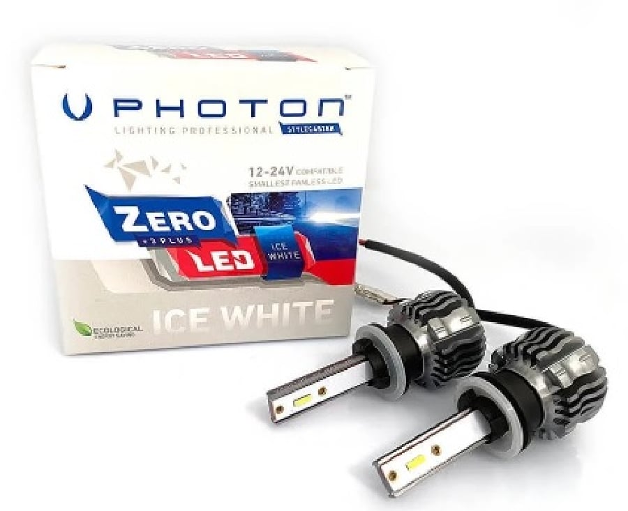 LED FAR AMPULU ZERO H27 +3 PLUS FANSIZ LED 12V24V