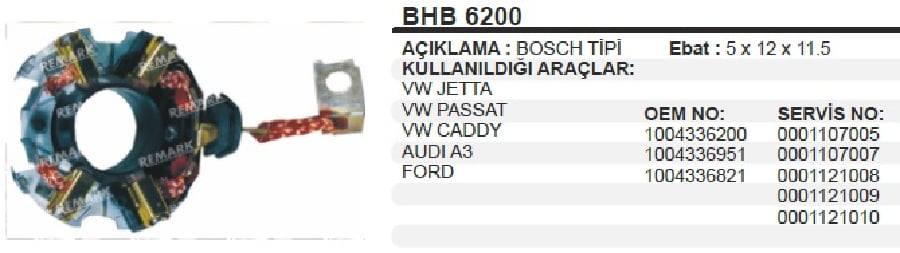 MARS KOMUR YUV > JETTAPASSATCADDY/AUDI A3/FORD CITBERLINGO 19D/JUMPY 19D/PARTNER 19D