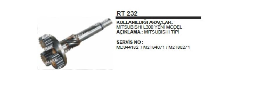MITSL300 YM REDIKSIYON MILI+3 DISLI