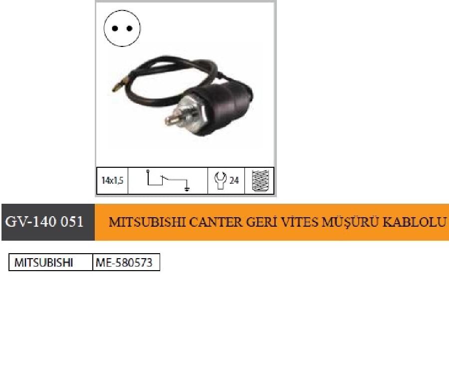 MITSUBISHI CANTER GERI VITES MUSURU KABLOLU  ME580573