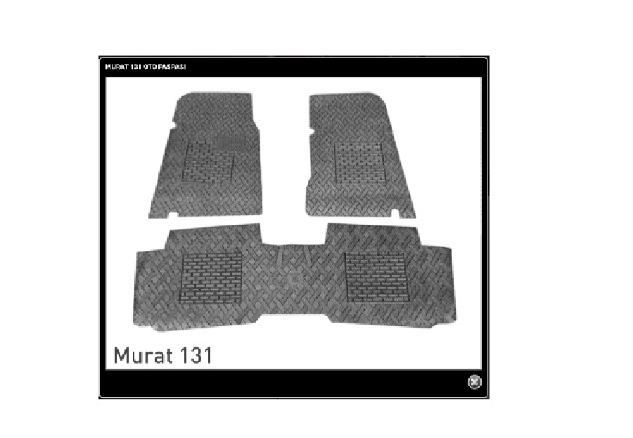 PASPAS BEZLI 3 PARCA MAVI > TOFAS M131 DKS DEKORATIF