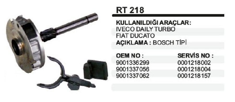 REDIKTOR KOMPLE IVECO DUCATO MERCEDES 190 25 D TD 200D D TD 250 D TD 300D TD 508D