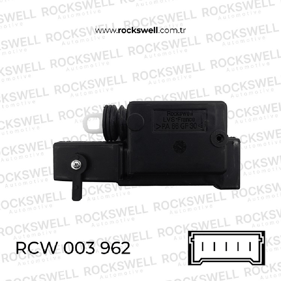 Renault Kapi Kilit Motoru On Sol Kapi (5 PINLI) Renault 19  21   Kangoo  Clio 77 00 127 214