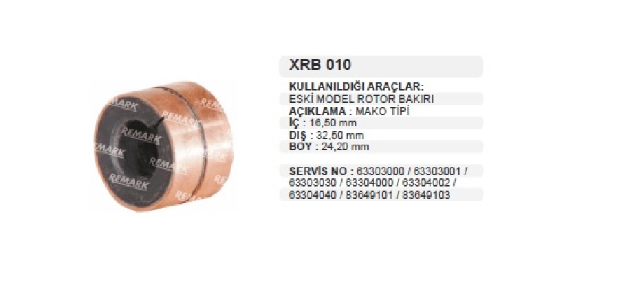 ROTOR BAKIRI MAKO TIP  EM