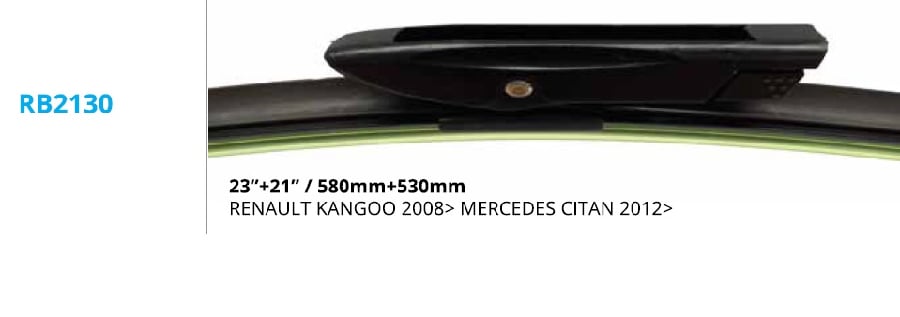 SILGI PALETI (2AD) 580 & 530mm MUZ2 >  KANGOO (2009>)  90105
