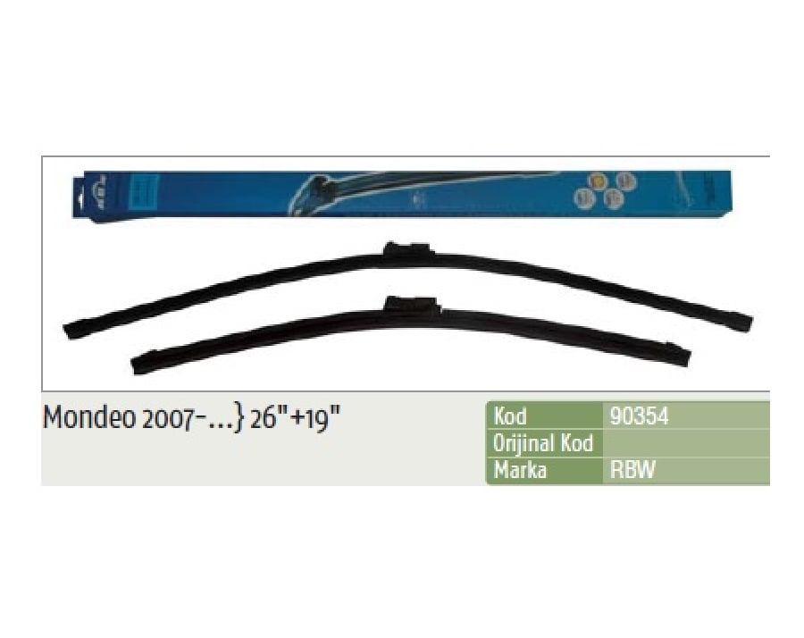 SILGI PALETI (2AD) 650 & 480mm MUZ2 >  MONDEO HB/SEDAN/SW (2007>)  VOLVO: C70/C70 CC (2006>)