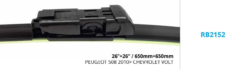 Silgi Paleti (2AD) 650 & 650mm MUZ2 > CHEVROLET: Volt (2011›) OPEL: Ampera (2011›) PEUGEOT: 508 SED@SILGI Paleti (2AD) 650 & 650mm MUZ2 > CHEVROLET: Volt (2011›) OPEL: Ampera (2011›) PEUGEOT: 508 SEDAN/SW (2010›) Rcz (2010›)  90206