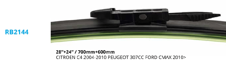 SILGI PALETI (2AD) 700 & 600mm MUZ2 >  PEUGEOT: 307 CC (20032005) CITROËN: C4 COUPE (20042010)  C4 HB (20042009) 
 FORD: CMAX (2010>)  GRAND CMAX (2010>)  90202