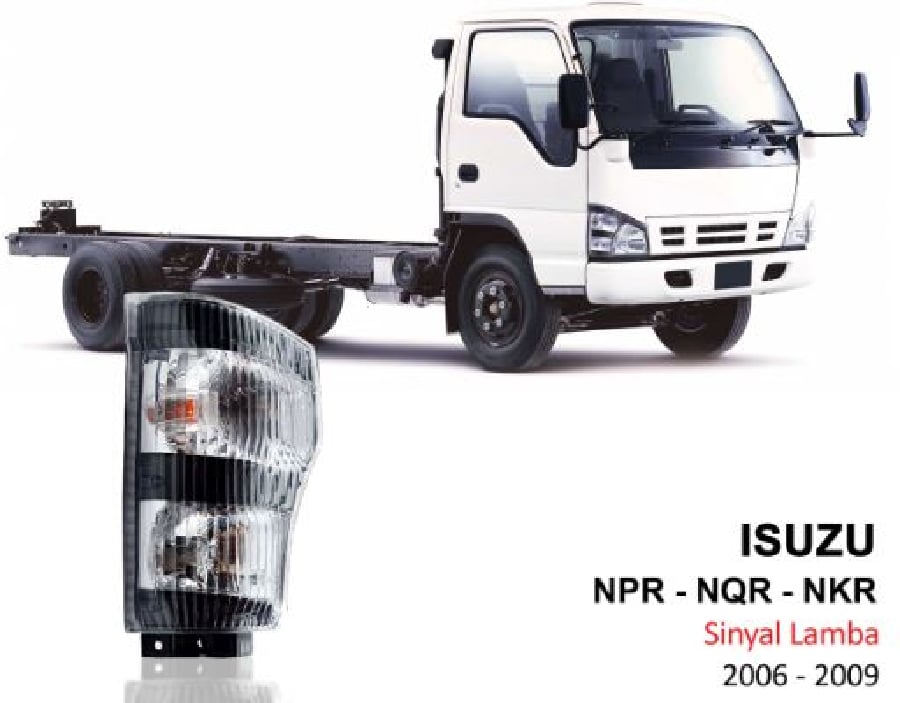 Sinyal Lamba Duysuz Sol Isuzu Nkrnprnqr 2006>2009