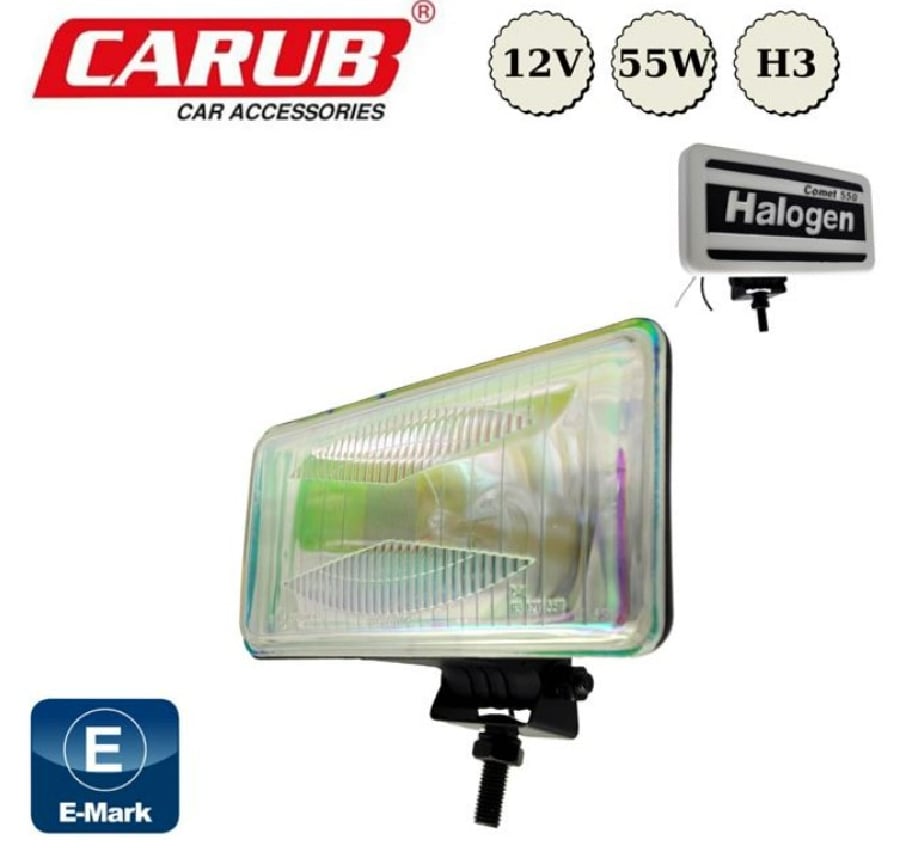 SIS LAMBASI 12V COMET 550 20X95X85cm KAPAKLI RAINBOW