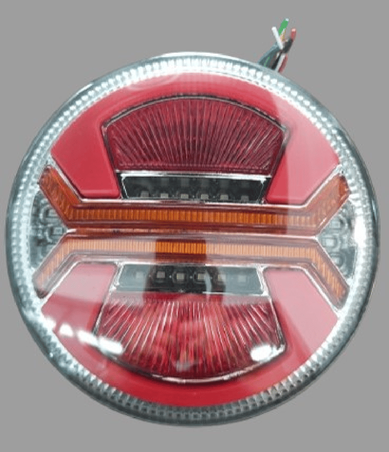 STOP LAMBA YUVARLAK 10V110V HAMBURGER LED 5 FONKSIYONLU IP65 SU GECIRMEZLIK