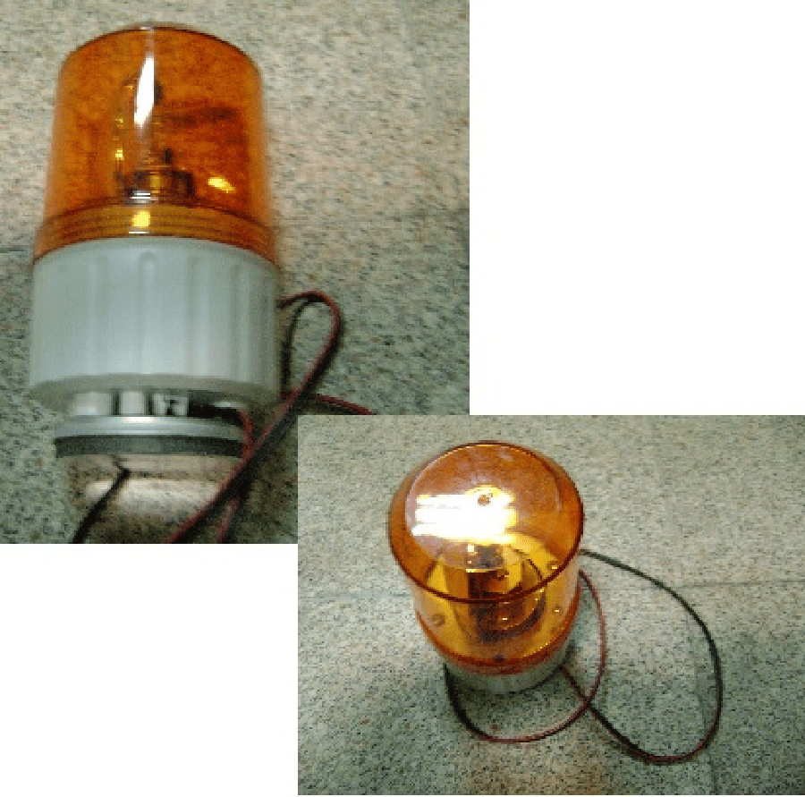 Tepe Doner Lamba 12V  Ampullu Miknatisli Sari