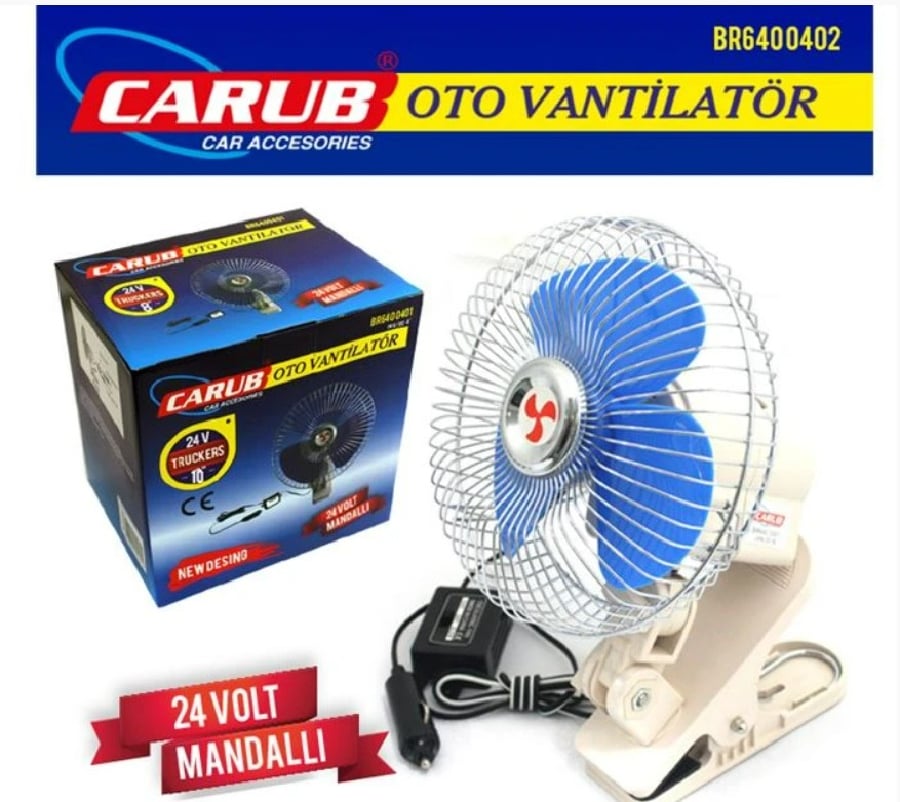 VANTILATOR 24V 10'' MANDALLI