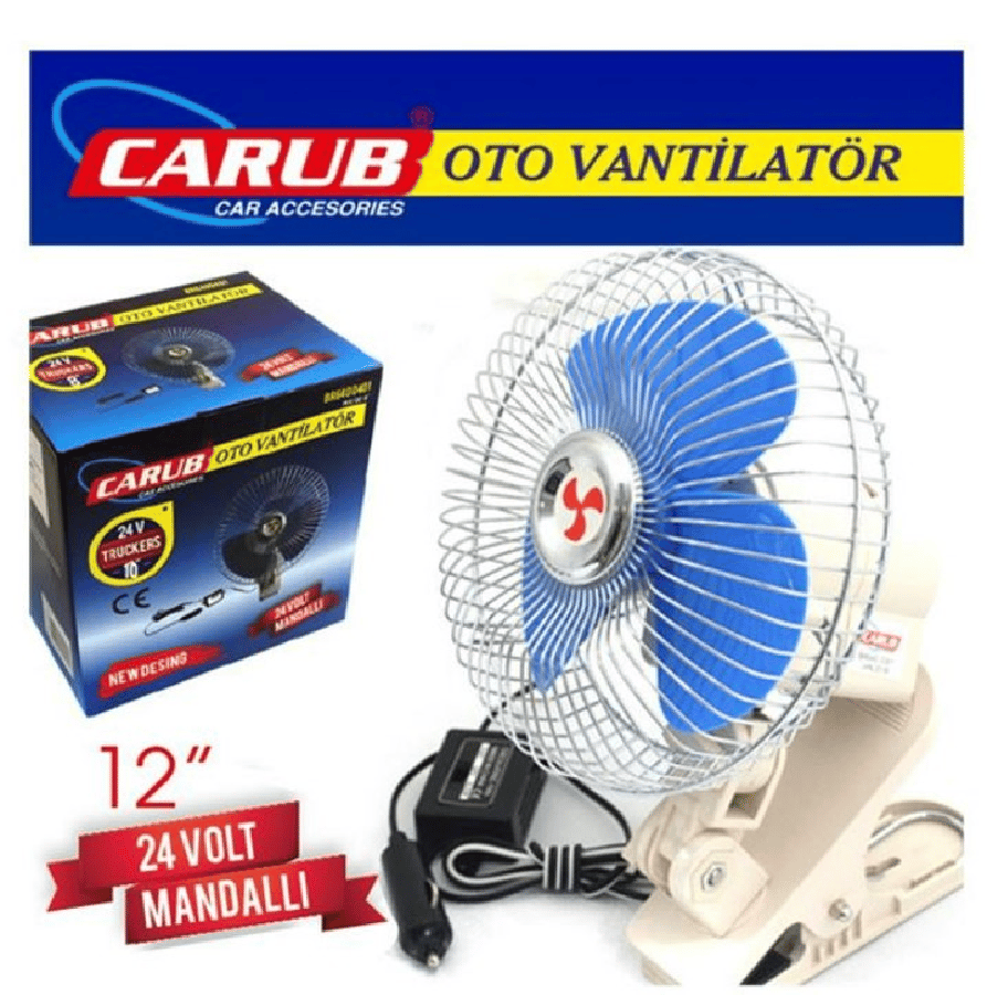 VANTILATOR 24V 12'' MANDALLI