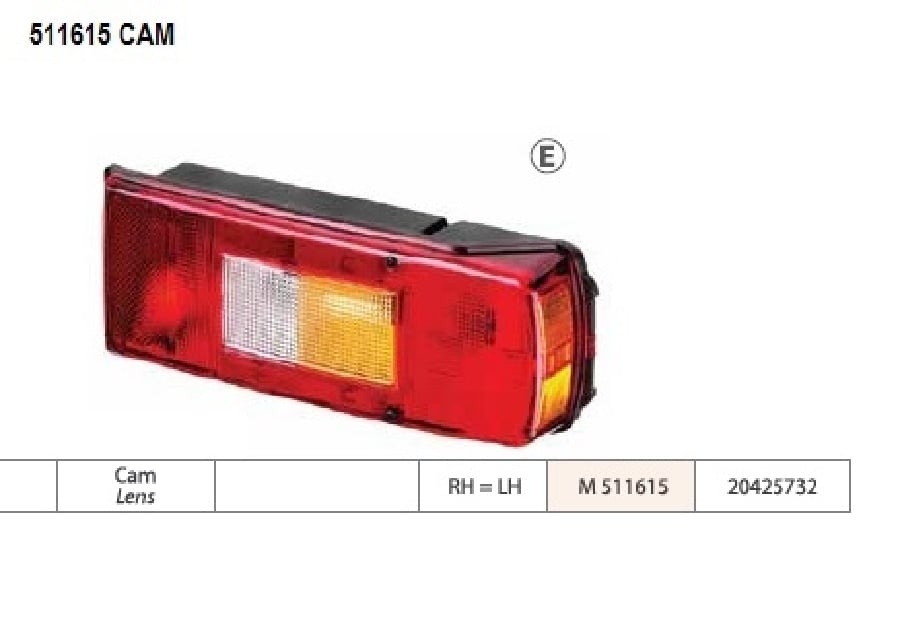 Volvo Fhfm Stop Lamba Cam
