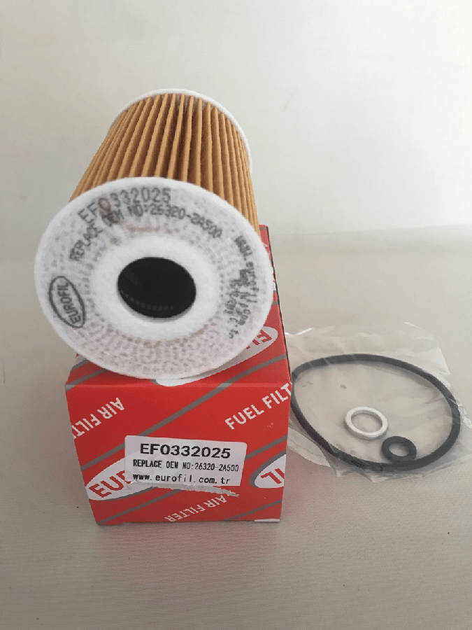YAG FILTRESI EKOLOJIK (KAGIT) HYUNDAI TUCSON II 17CRDI 15> I20 14CRDI 09> KIA CEED 16CRDI 07> RIO IIRIO III CRDI 11> 263202A500 HU7001X