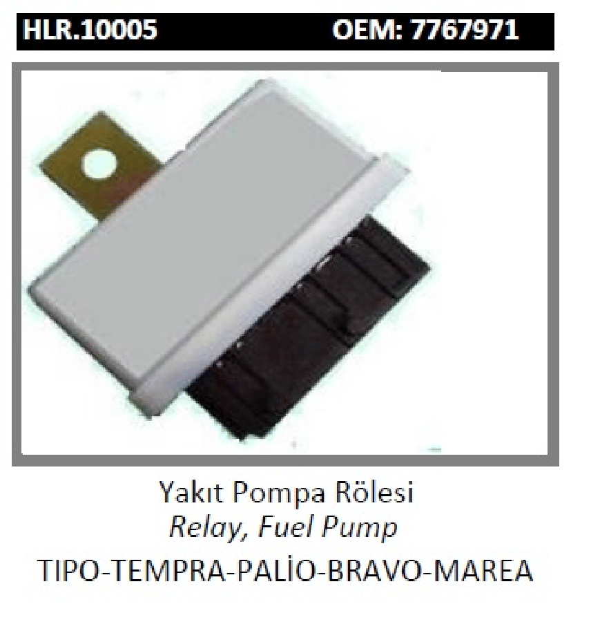 YAKIT POMPA ROLESI  > TIPO/TEMPRA/PALIO / BRAVO / MAREA   7767971