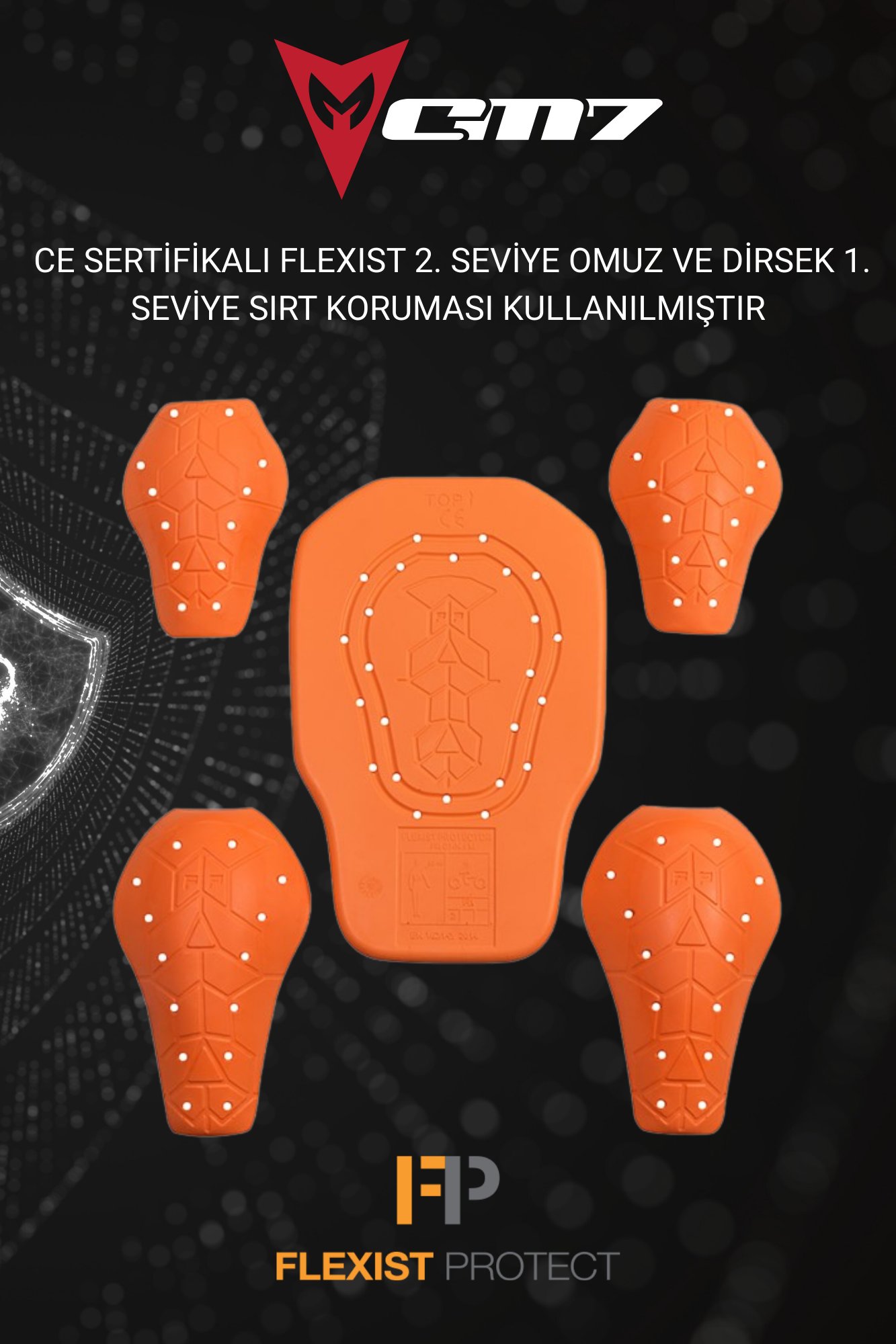 CM7 KLASİK 4 MEVSİM MOTOSİKLET MONTU CEKETİ