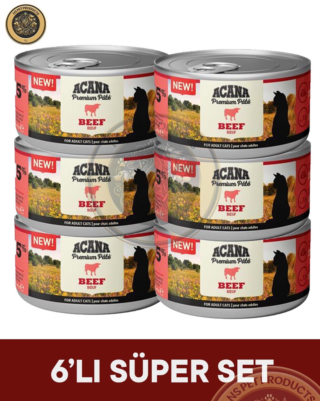 Acana Beef Cat Canned 6x85 gr