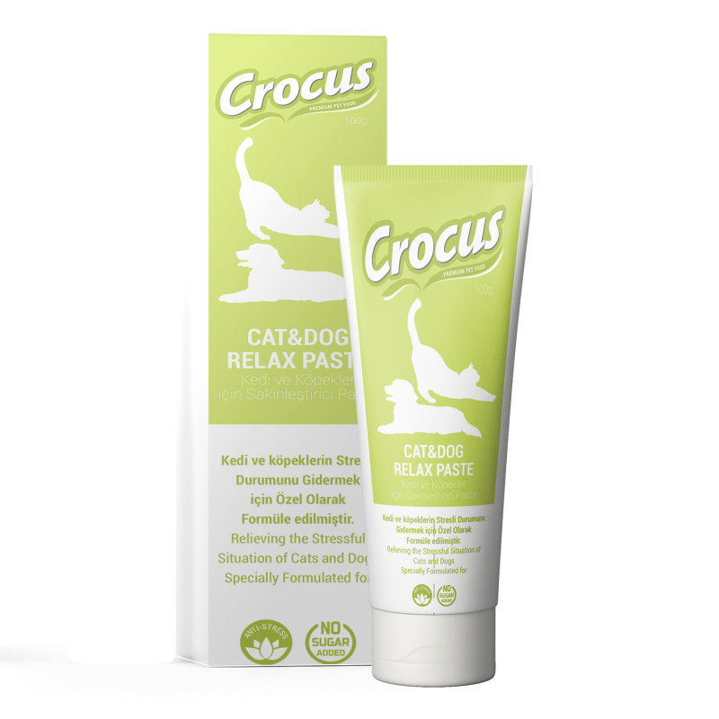 Crocus Kedi Köpek Relax Macun 100 Gram
