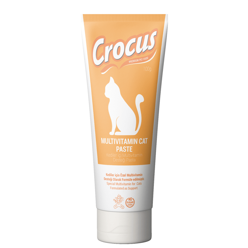 Crocus Kedi Multivitamin Macun 100 Gram
