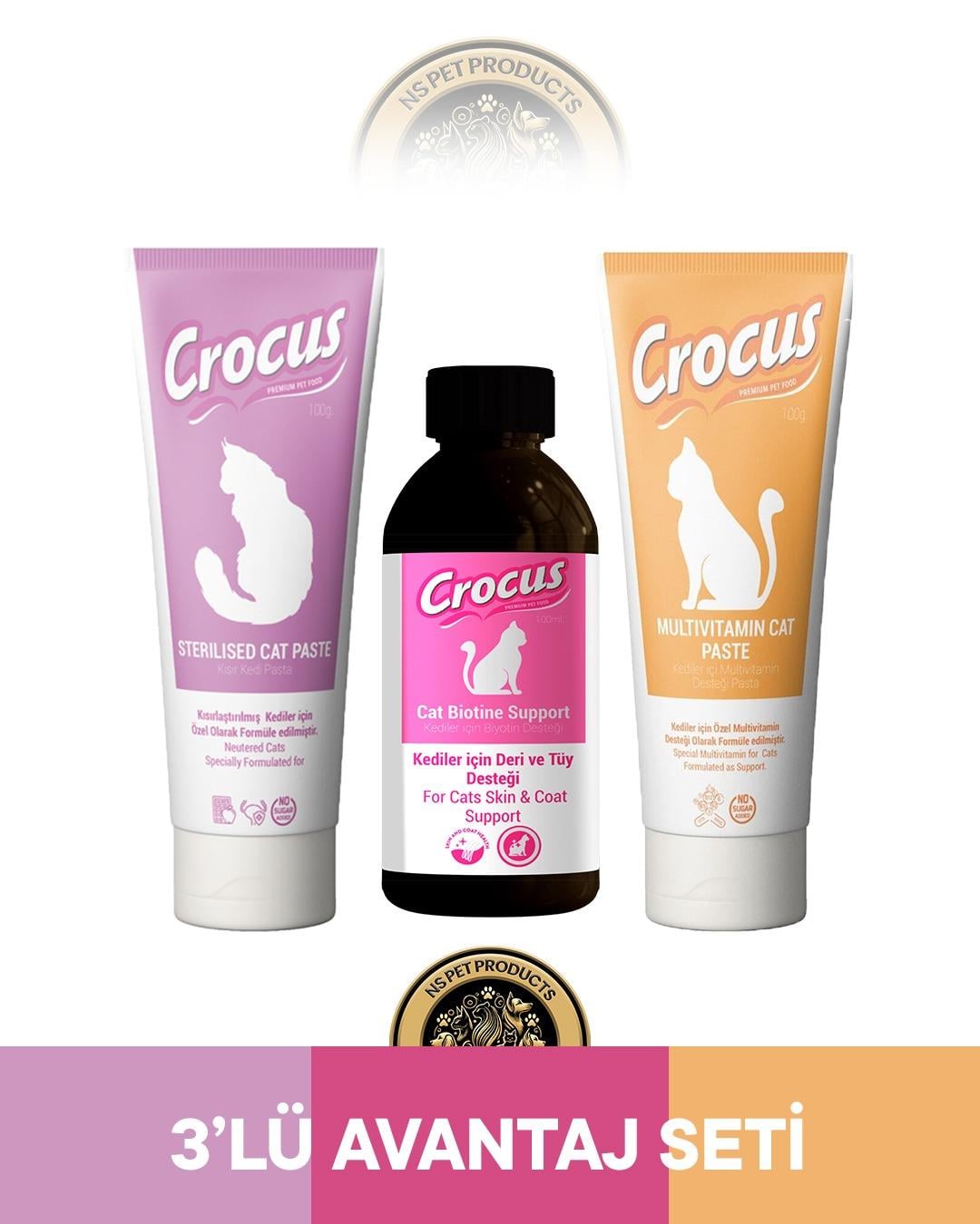 Crocus Üçlü Avantaj Seti