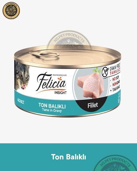 Felicia Ton Balıklı Fileto Yetişkin Kedi Konservesi 85gr